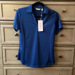 Lady Hagen Essential Golf Shirt-Navy